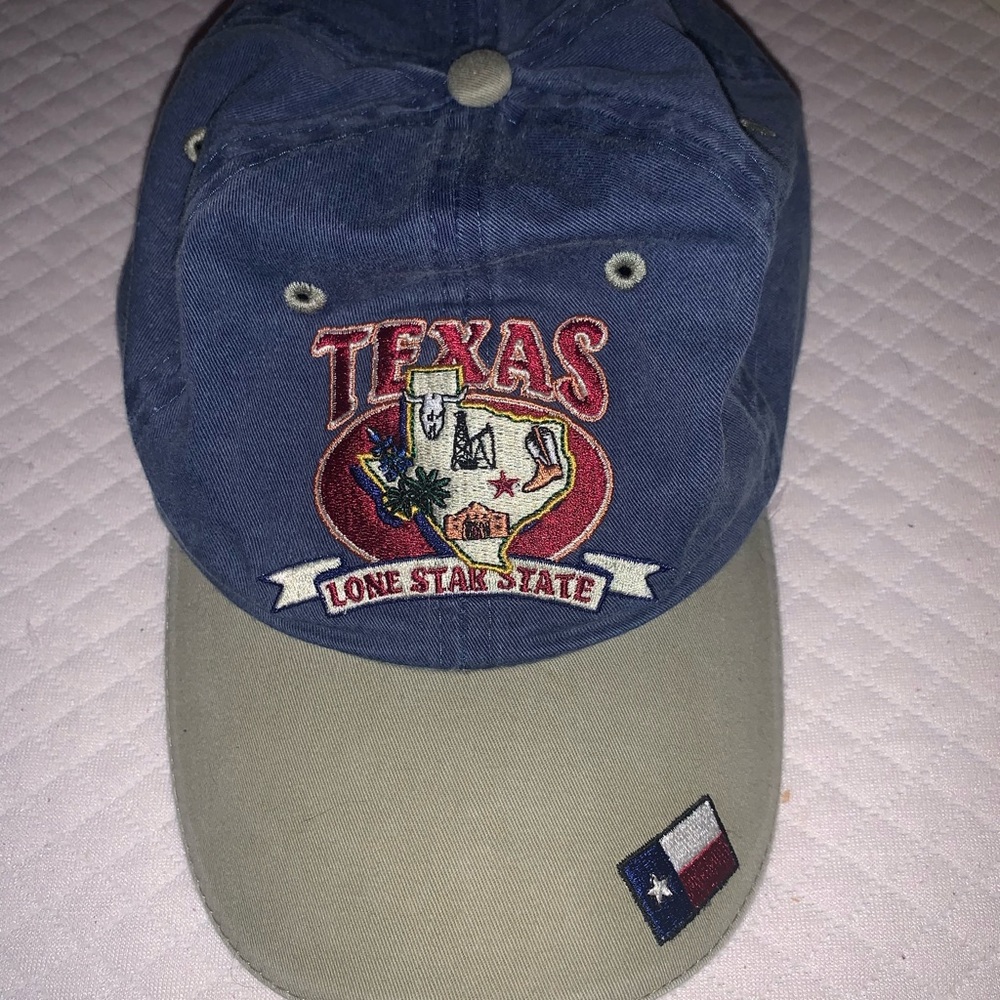 Mens Texas lone star state cap